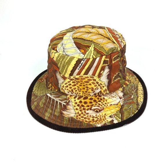 Salvatore Ferragamo Leopard leopard Animal Quilted hat main image 8